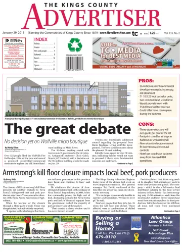 Valley Journal Advertiser - 29 Jan 2013
