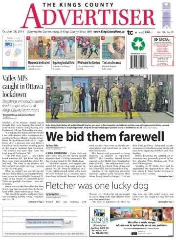 Valley Journal Advertiser - 28 Oct 2014