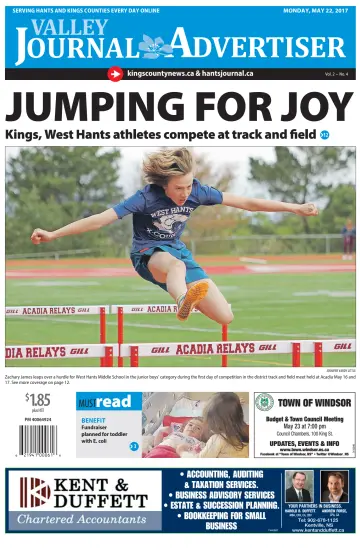 Valley Journal Advertiser - 22 May 2017
