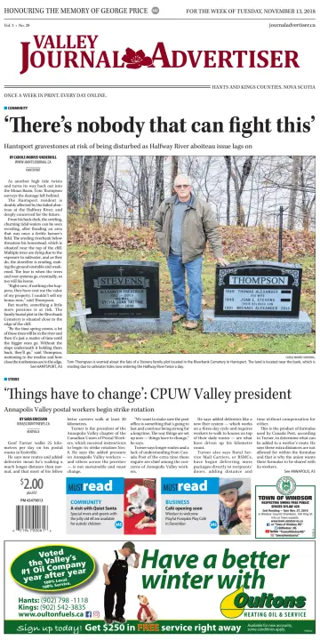 Valley Journal Advertiser - 13 Nov 2018