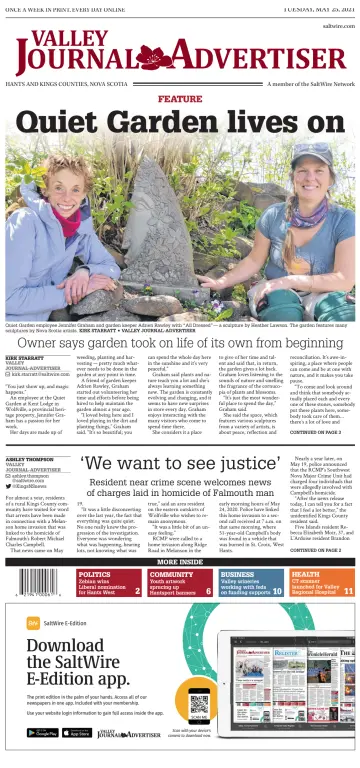 Valley Journal Advertiser - 25 May 2021