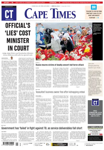 Cape Times - 25 Mar 2024