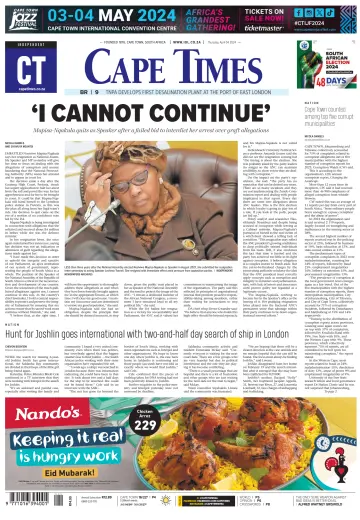 Cape Times - 04 avr. 2024