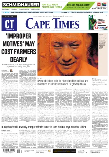 Cape Times - 16 四月 2024