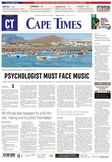 Cape Times - 29 abr. 2024