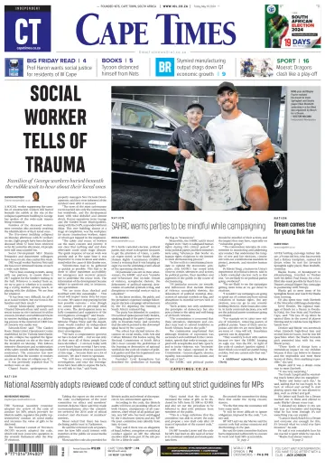 Cape Times - 10 Mai 2024
