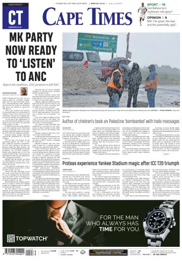 Cape Times - 07 giu 2024