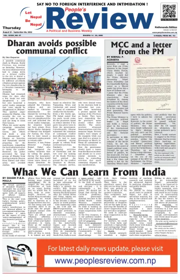 People's Review Weekly - 31 Aug 2023
