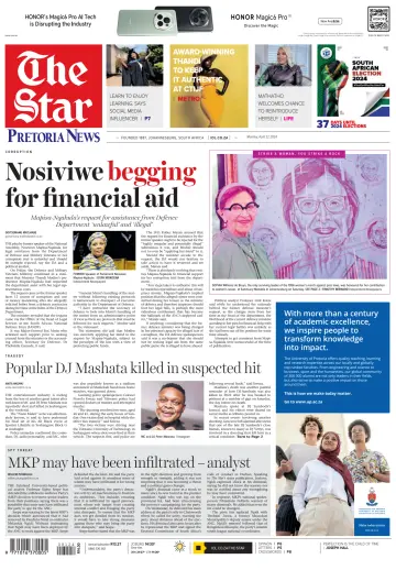 The Star Early Edition - 22 Apr. 2024
