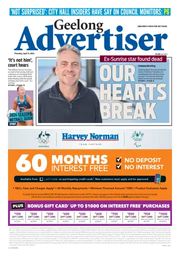 Geelong Advertiser - 11 四月 2024
