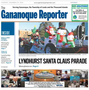 The Gananoque Reporter - 23 Nov 2023