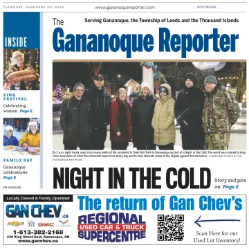 The Gananoque Reporter - 29 Feb 2024