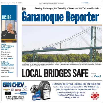 The Gananoque Reporter - 4 Apr 2024