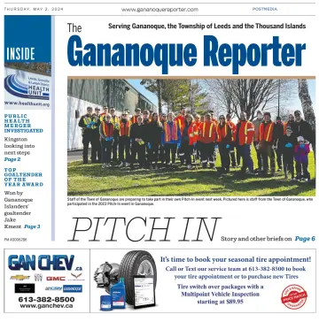 The Gananoque Reporter - 2 Bealtaine 2024