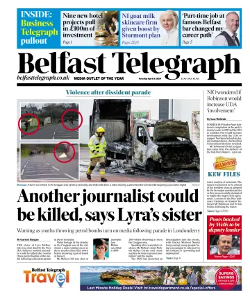 Belfast Telegraph - 2 Apr 2024