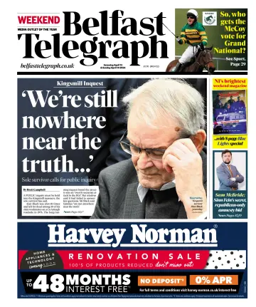 Belfast Telegraph - 13 4월 2024