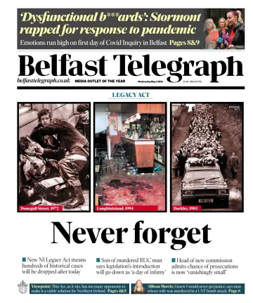 Belfast Telegraph - 01 май 2024