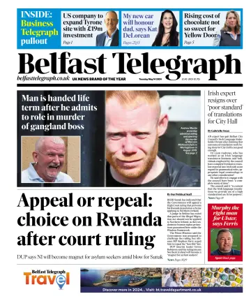 Belfast Telegraph - 14 5月 2024