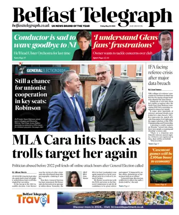 Belfast Telegraph - 24 May 2024