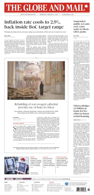 The Globe and Mail (BC Edition) - 21 Feb 2024