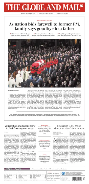 The Globe and Mail (BC Edition) - 25 Mar 2024
