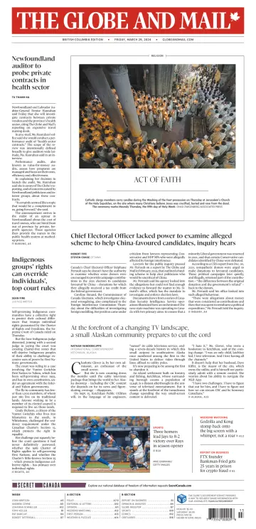 The Globe and Mail (BC Edition) - 29 Mar 2024