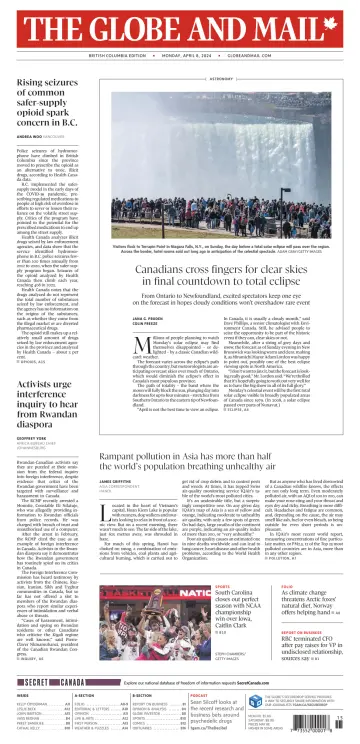 The Globe and Mail (BC Edition) - 8 Apr 2024