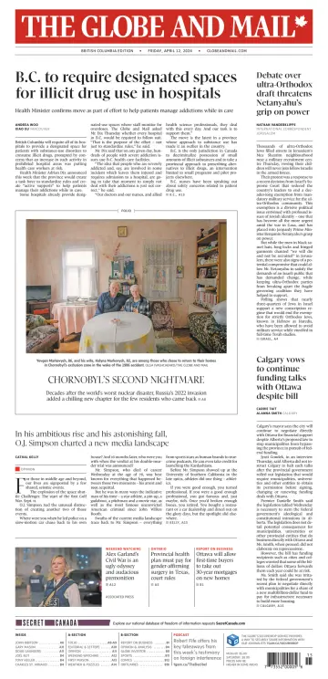 The Globe and Mail (BC Edition) - 12 Apr 2024
