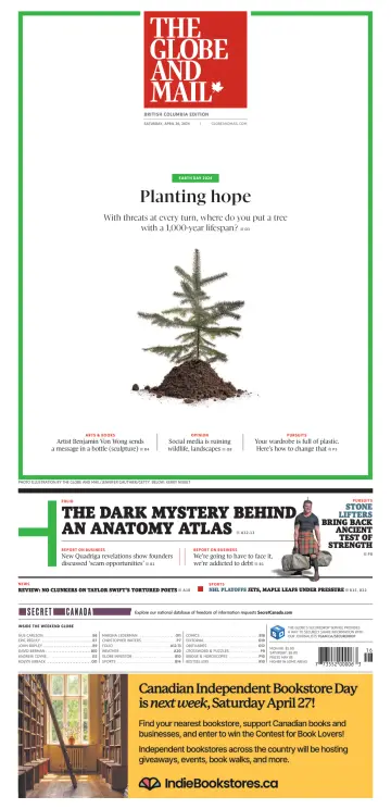 The Globe and Mail (BC Edition) - 20 4월 2024