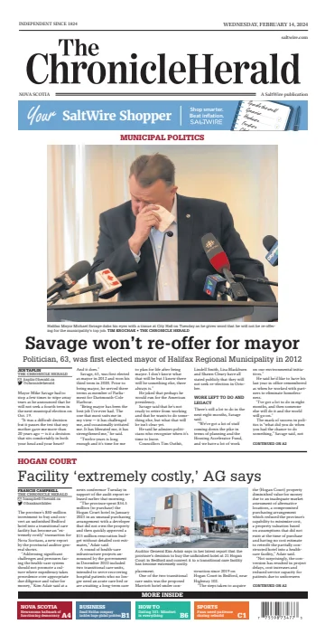 The Chronicle Herald (Provincial) - 14 Feb 2024
