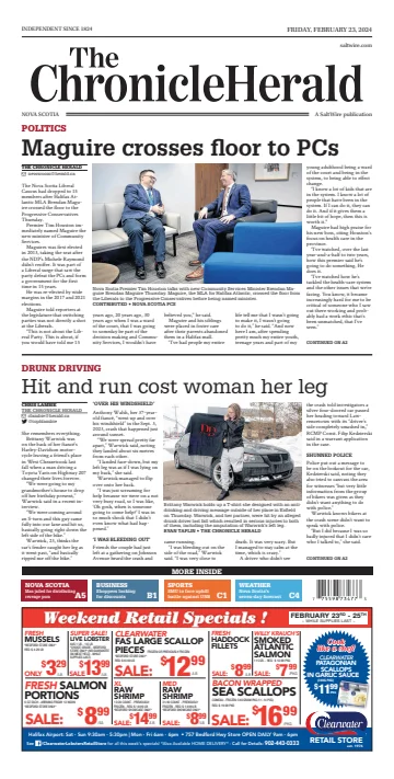 The Chronicle Herald (Provincial) - 23 Feb 2024