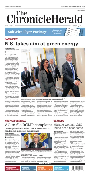 The Chronicle Herald (Provincial) - 28 Feb 2024