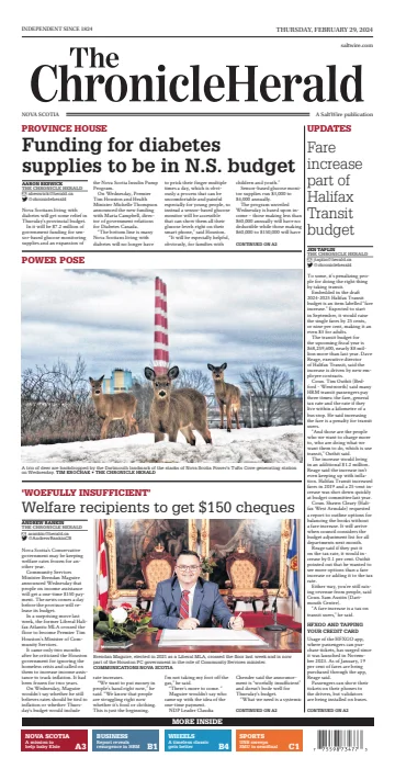 The Chronicle Herald (Provincial) - 29 Feb 2024