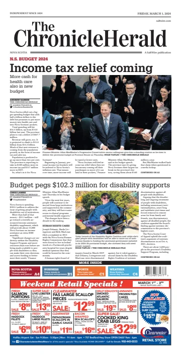 The Chronicle Herald (Provincial) - 1 Mar 2024