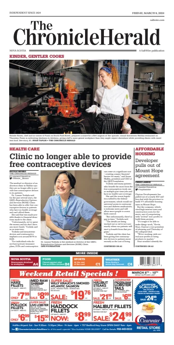 The Chronicle Herald (Provincial) - 8 Mar 2024