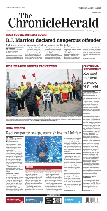 The Chronicle Herald (Provincial) - 26 Mar 2024