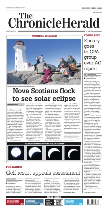 The Chronicle Herald (Provincial) - 09 4月 2024