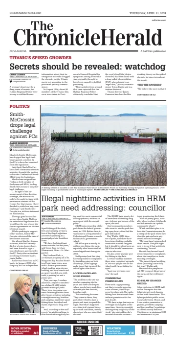 The Chronicle Herald (Provincial) - 11 Apr 2024
