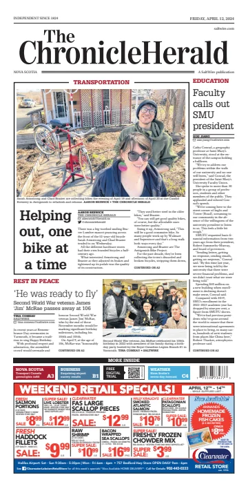 The Chronicle Herald (Provincial) - 12 Apr 2024