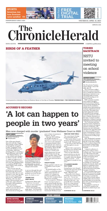 The Chronicle Herald (Provincial) - 18 abr. 2024