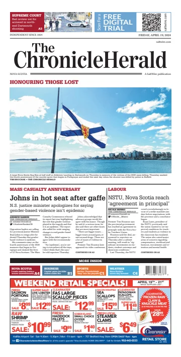 The Chronicle Herald (Provincial) - 19 4월 2024