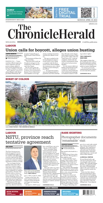 The Chronicle Herald (Provincial) - 29 abril 2024