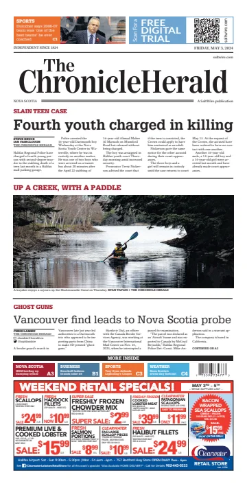 The Chronicle Herald (Provincial) - 03 五月 2024