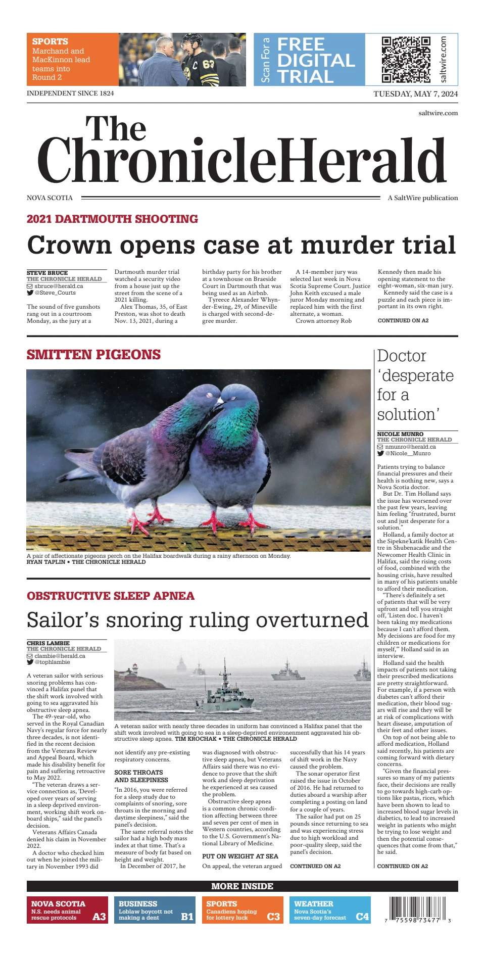 The Chronicle Herald (Provincial)