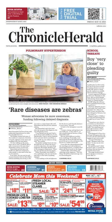 The Chronicle Herald (Provincial) - 10 Mai 2024