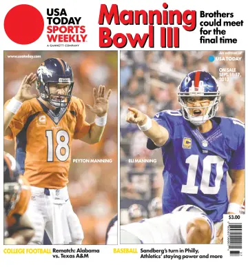 USA TODAY Sports Weekly - 11 Sep 2013