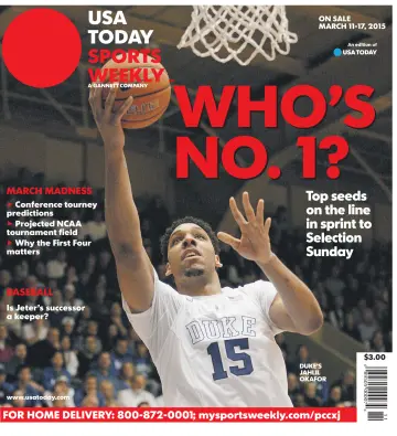 USA TODAY Sports Weekly - 11 Mar 2015