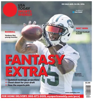 USA TODAY Sports Weekly - 24 Aug 2016