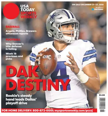 USA TODAY Sports Weekly - 21 Dec 2016