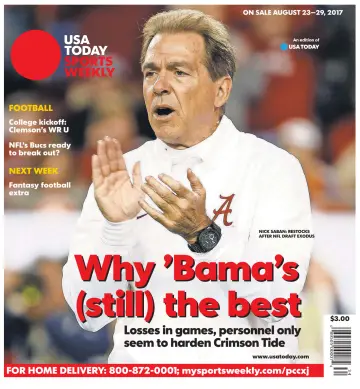 USA TODAY Sports Weekly - 23 Aug 2017